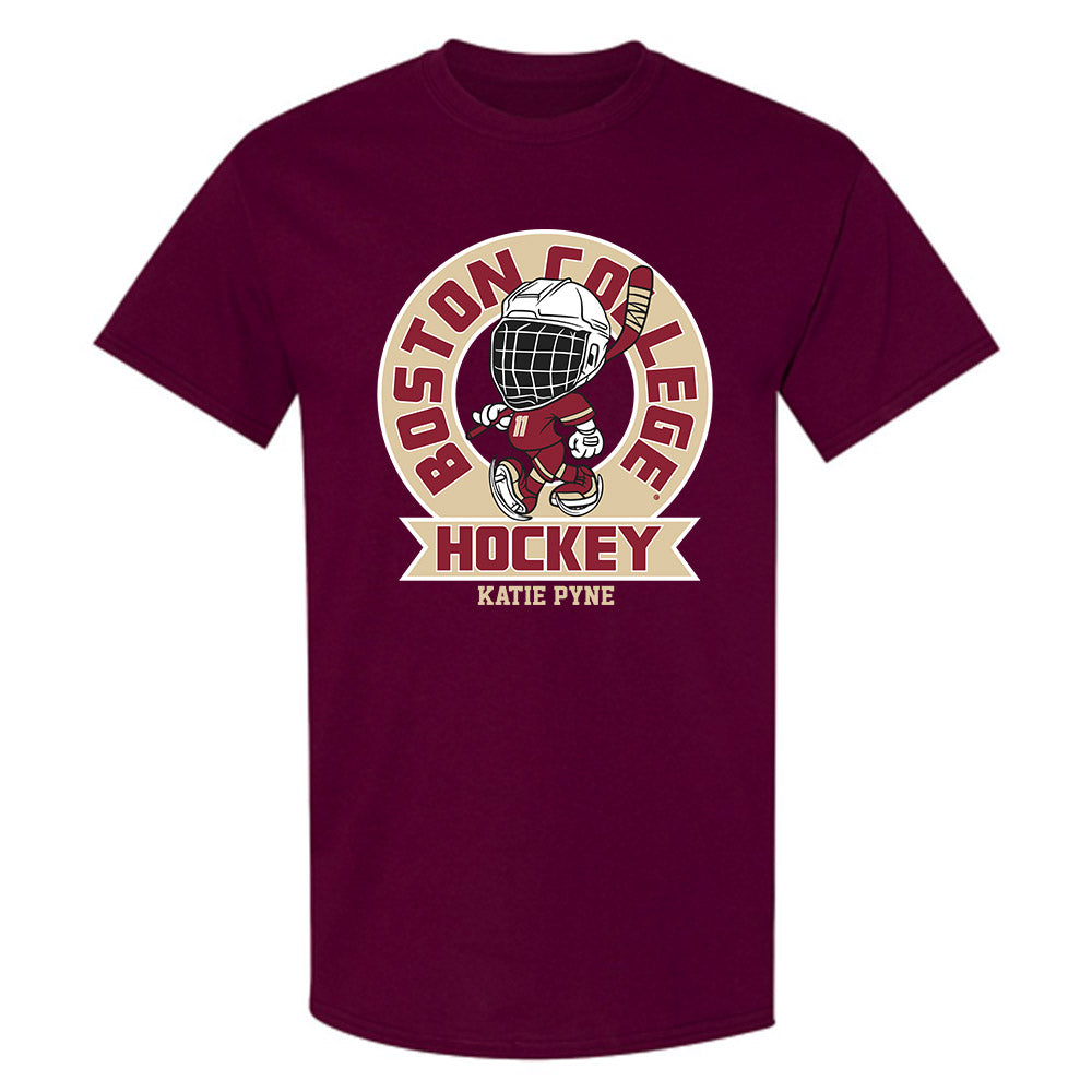 Boston College - NCAA Women's Ice Hockey : Katie Pyne - T-Shirt Fashion Shersey