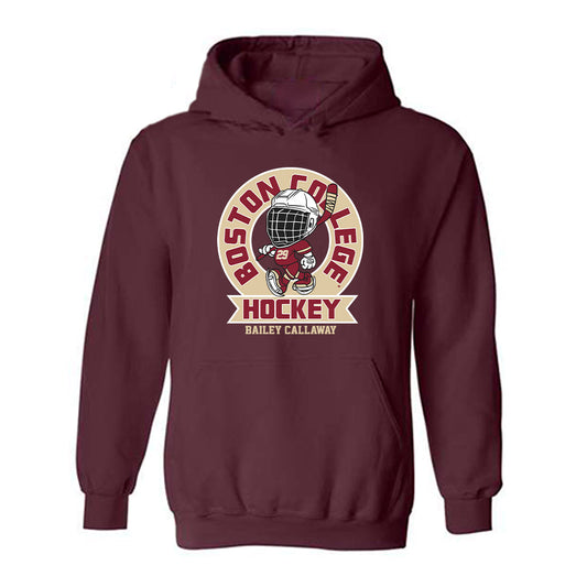 Boston College - NCAA Women's Ice Hockey : Bailey Callaway - Hooded Sweatshirt Fashion Shersey