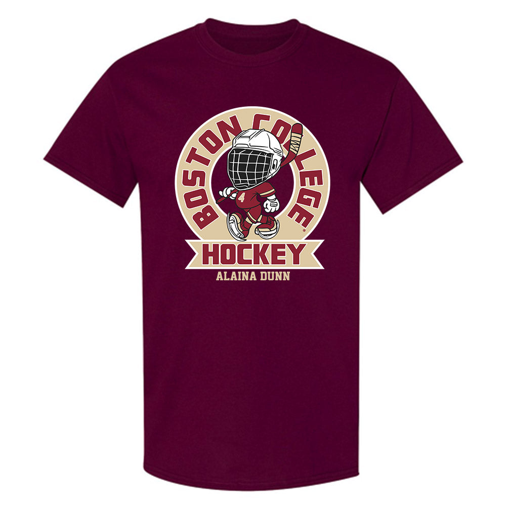 Boston College - NCAA Women's Ice Hockey : Alaina Dunn - Fashion Shersey T-Shirt-0