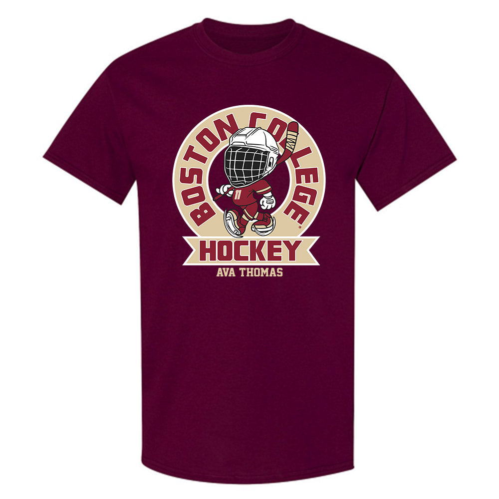 Boston College - NCAA Women's Ice Hockey : Ava Thomas - Fashion Shersey T-Shirt-0