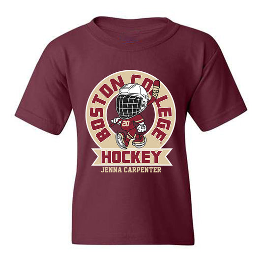 Boston College - NCAA Women's Ice Hockey : Jenna Carpenter - Youth T-Shirt Fashion Shersey