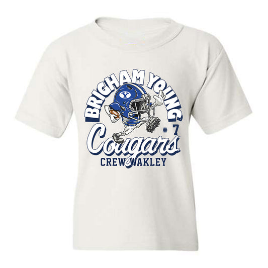 BYU - NCAA Football : Crew Wakley - Youth T-Shirt