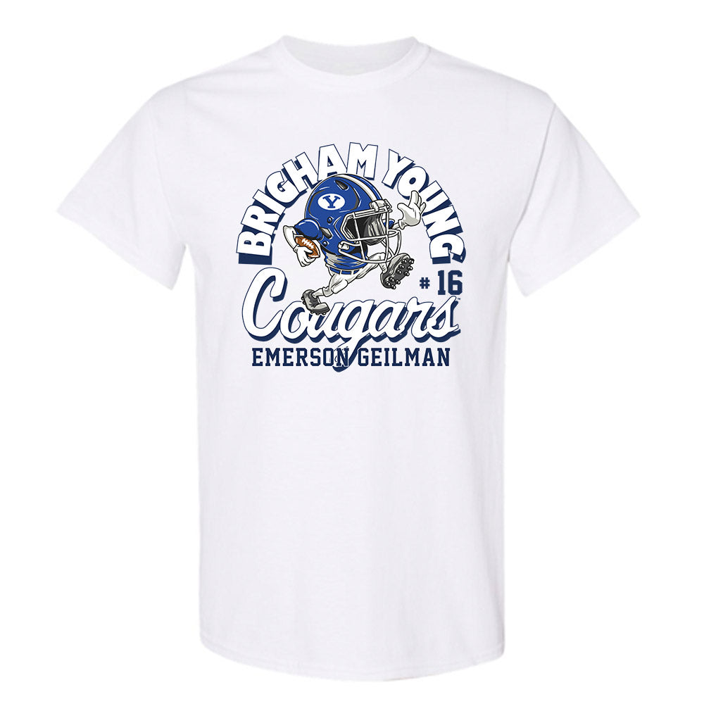 BYU - NCAA Football : Emerson Geilman - T-Shirt-0