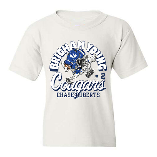 BYU - NCAA Football : Chase Roberts - Youth T-Shirt-0