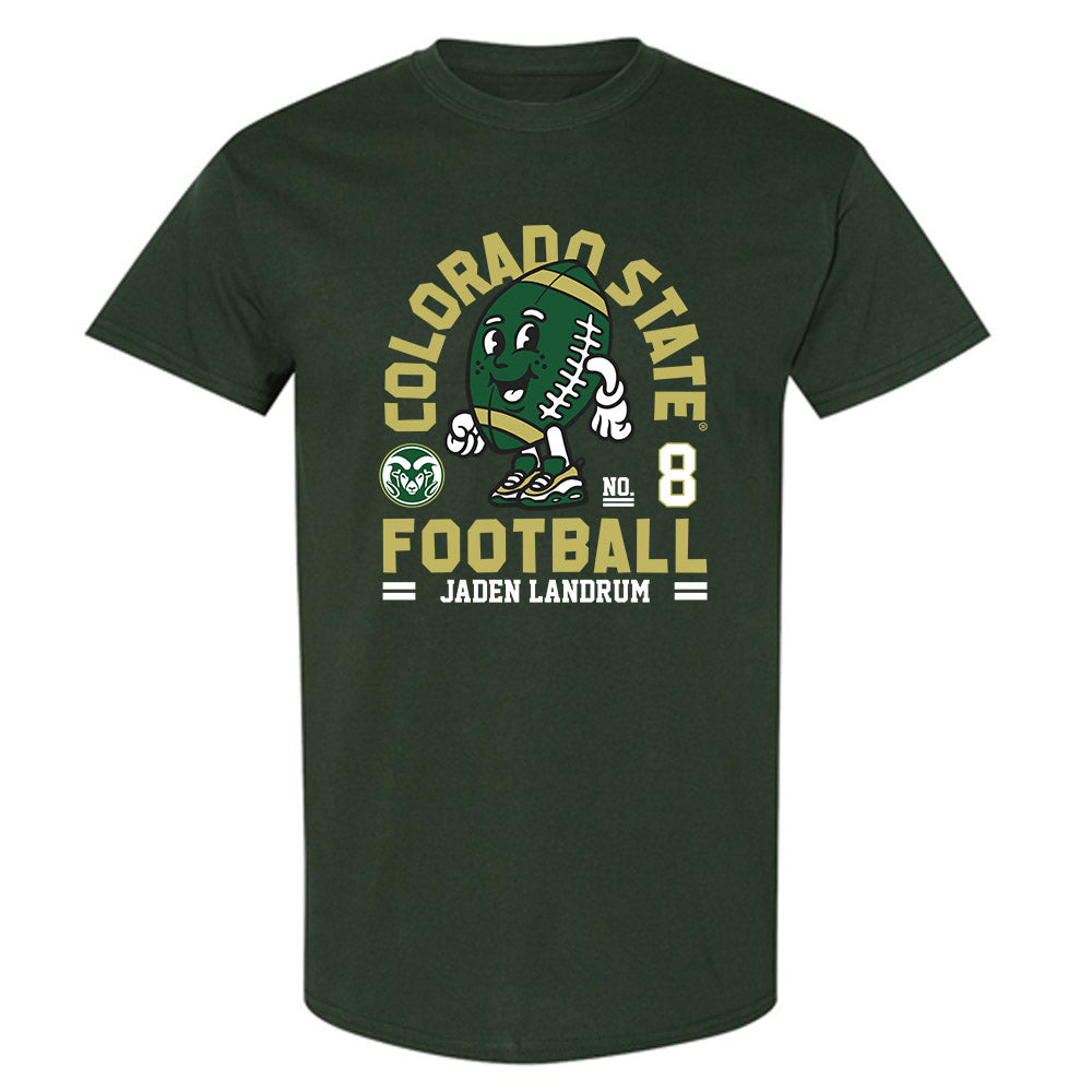 Colorado State - NCAA Football : Jaden Landrum - T-Shirt Fashion Shersey