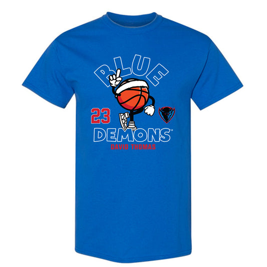 DePaul - NCAA Men's Basketball : David Thomas - Fashion Shersey T-Shirt