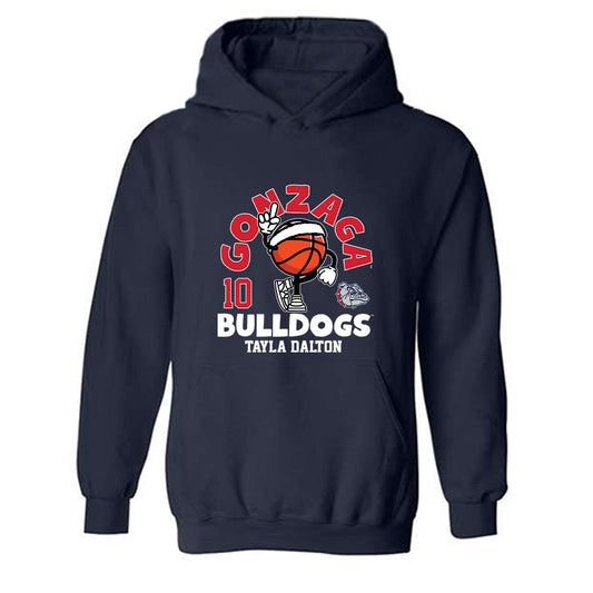 Gonzaga - NCAA Women's Basketball : Tayla Dalton - Fashion Shersey Hooded Sweatshirt