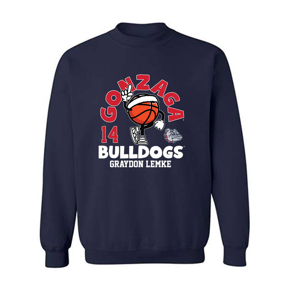 Gonzaga - NCAA Men's Basketball : Graydon Lemke - Fashion Shersey Crewneck Sweatshirt-0