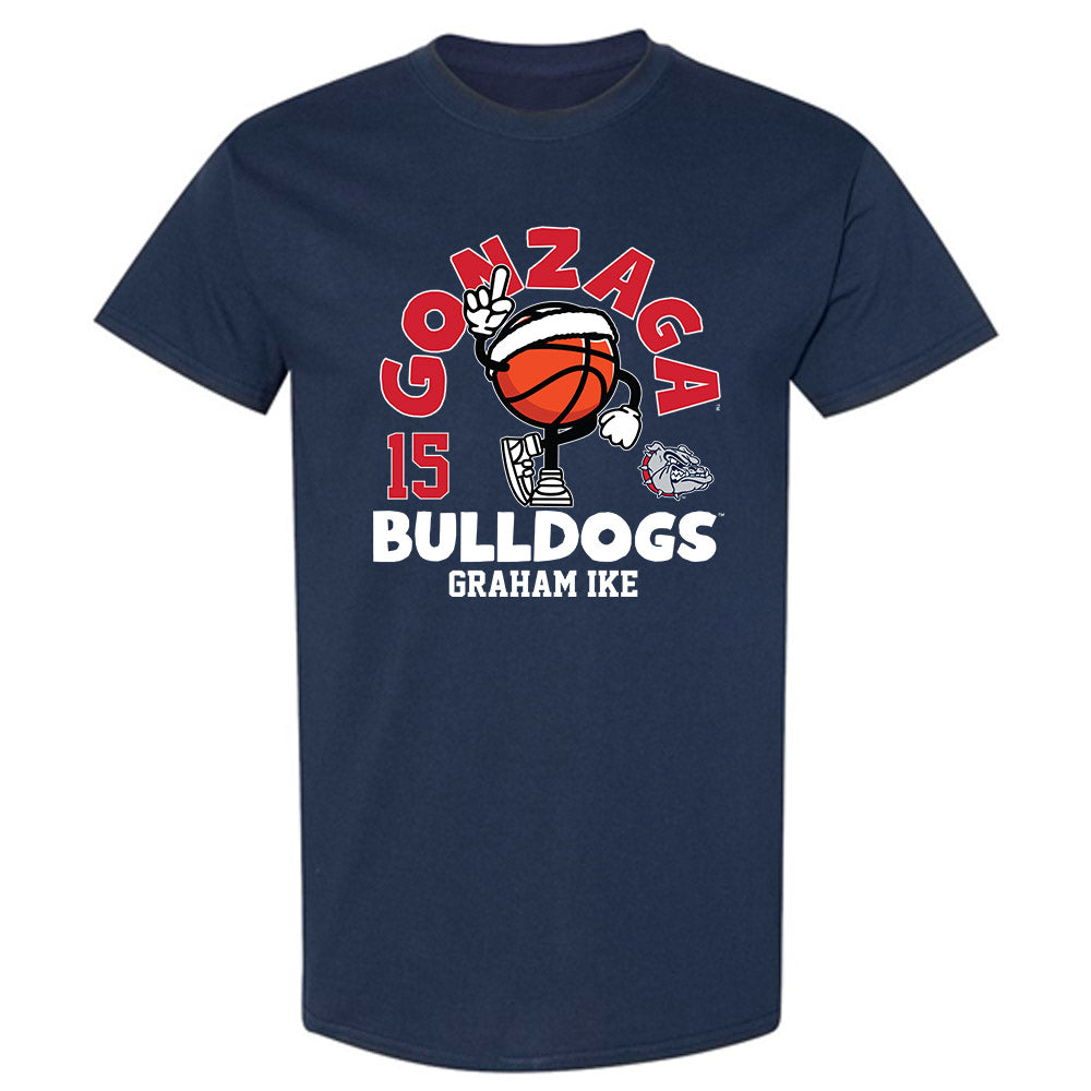 Gonzaga - NCAA Men's Basketball : Graham Ike - Fashion Shersey T-Shirt-0