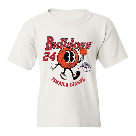 Gonzaga - NCAA Men's Basketball : Ismaila Diagne - Fashion Shersey Youth T-Shirt