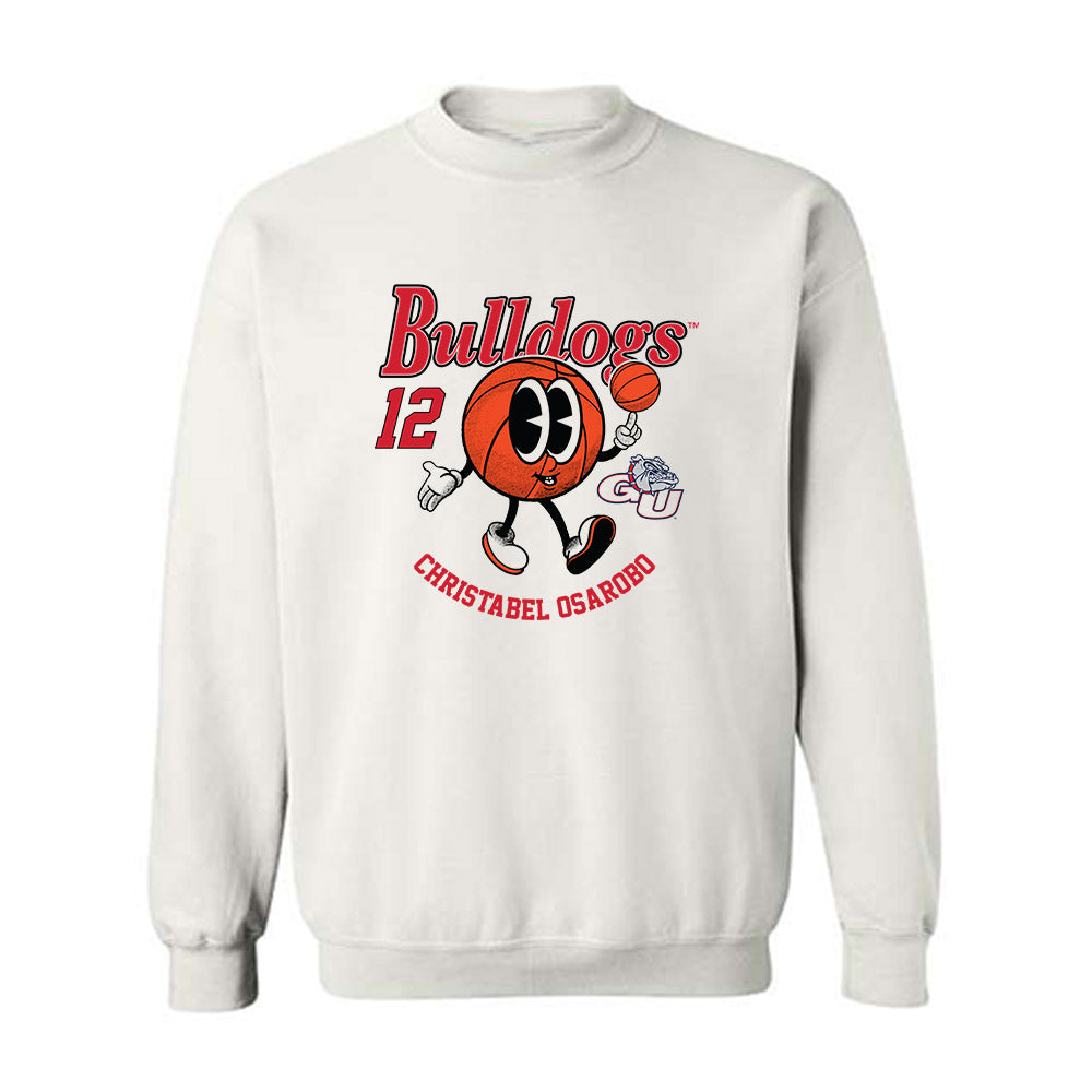 Gonzaga - NCAA Women's Basketball : Christabel Osarobo - Fashion Shersey Crewneck Sweatshirt-0