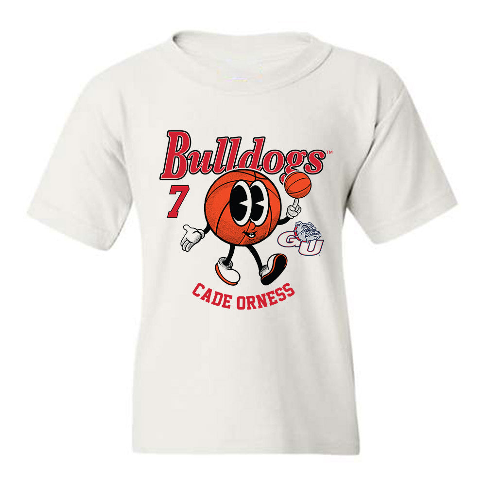 Gonzaga - NCAA Men's Basketball : Cade Orness - Fashion Shersey Youth T-Shirt