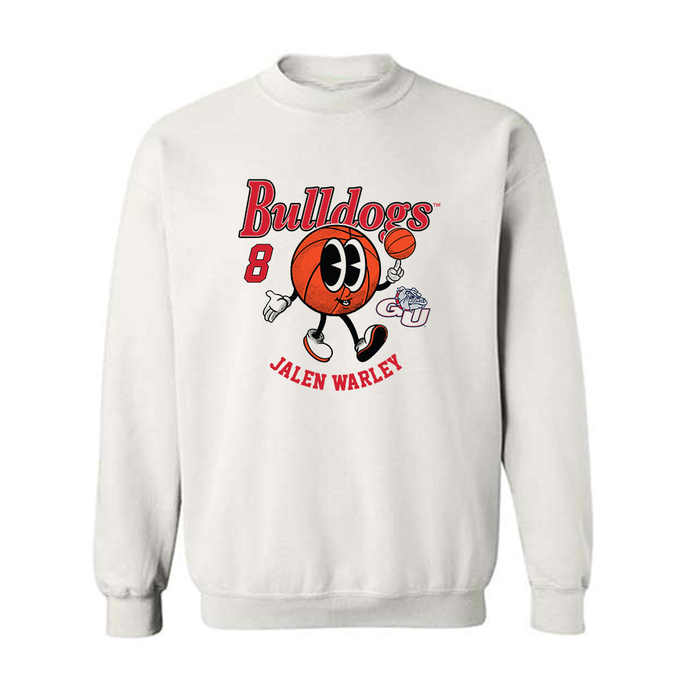 Gonzaga - NCAA Men's Basketball : Jalen Warley - Fashion Shersey Crewneck Sweatshirt-0