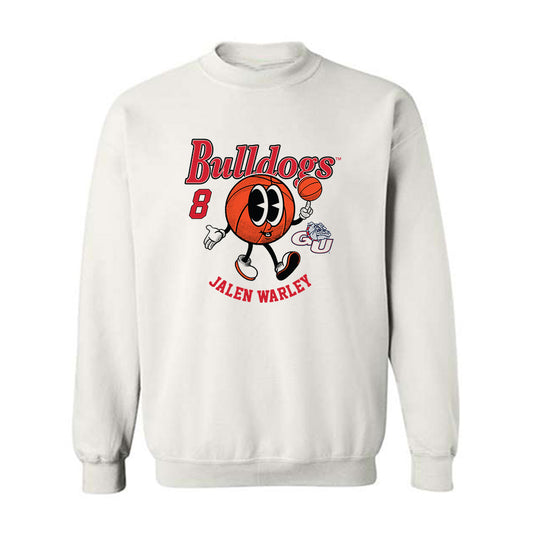 Gonzaga - NCAA Men's Basketball : Jalen Warley - Fashion Shersey Crewneck Sweatshirt-0