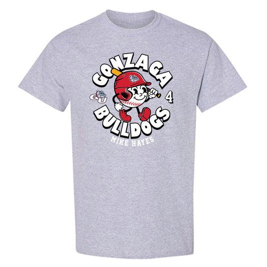 Gonzaga - NCAA Baseball : Mike Hayes - Classic Fashion Shersey T-Shirt-0