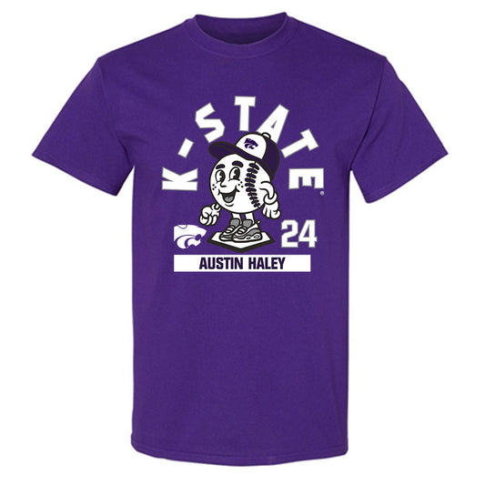 Kansas State - NCAA Baseball : Austin Haley - Fashion Shersey T-Shirt-0