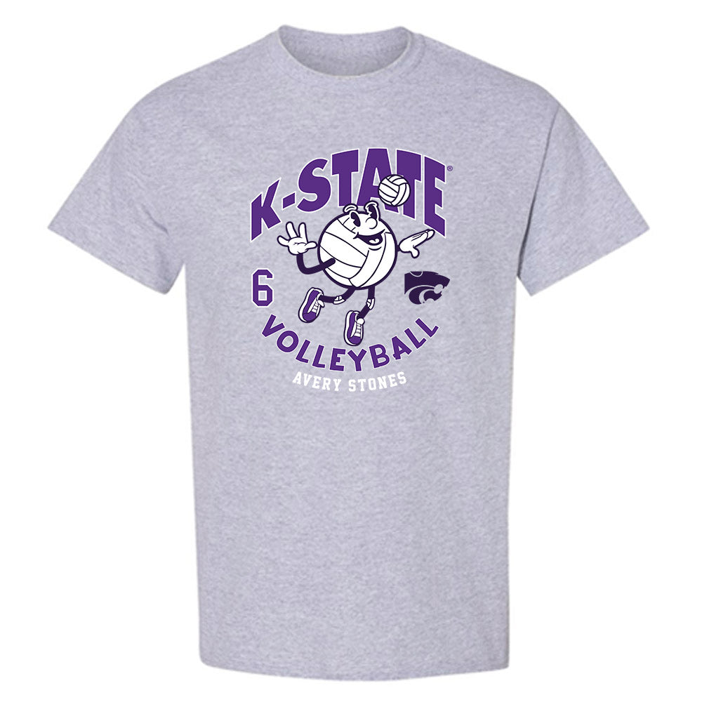 Kansas State - NCAA Women's Volleyball : Avery Stones - Fashion Shersey T-Shirt-0