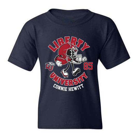 Liberty - NCAA Football : Connie Hewitt - Youth T-Shirt Fashion Shersey