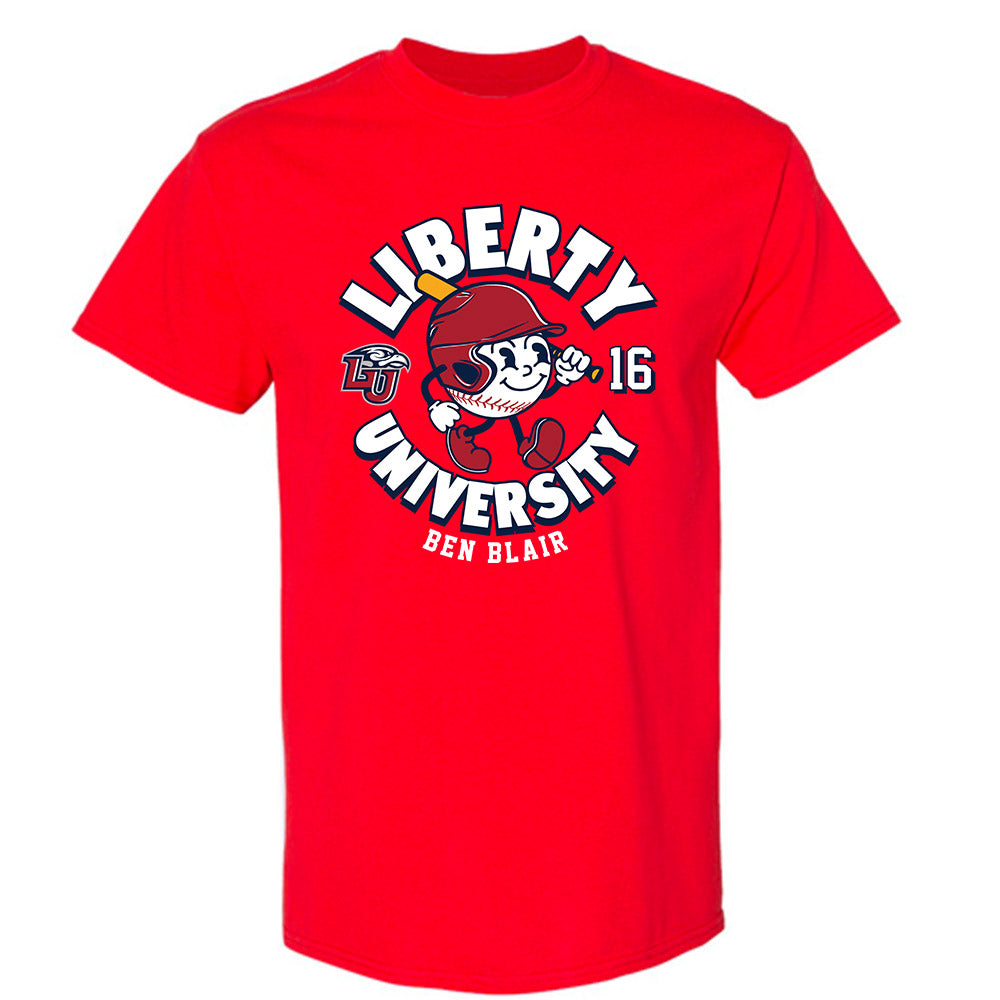 Liberty - NCAA Baseball : Ben Blair - Fashion Shersey T-Shirt-0