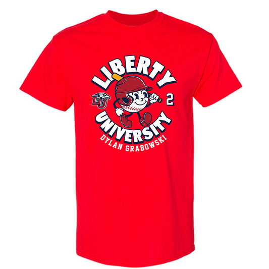 Liberty - NCAA Baseball : Dylan Grabowski - Fashion Shersey T-Shirt-0
