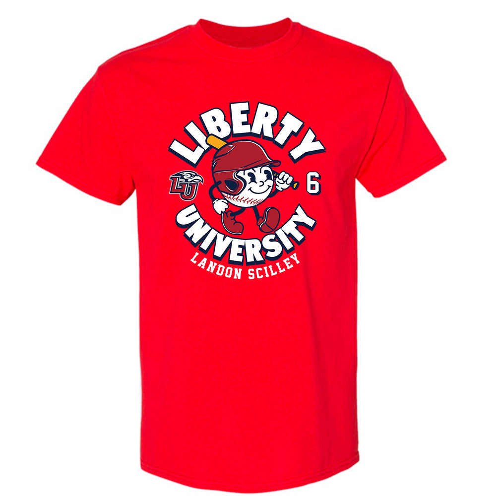 Liberty - NCAA Baseball : Landon Scilley - Fashion Shersey T-Shirt-0