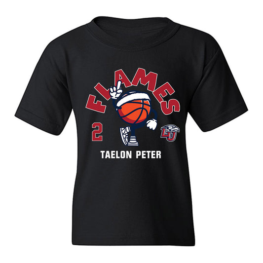 Liberty - NCAA Men's Basketball : Taelon Peter - Fashion Shersey Youth T-Shirt-0