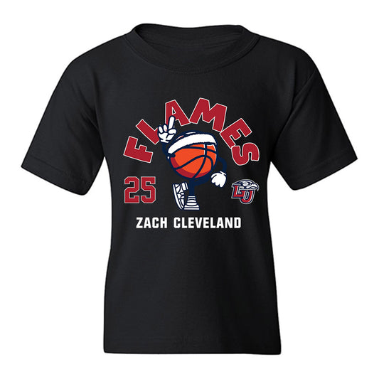 Liberty - NCAA Men's Basketball : Zach Cleveland - Fashion Shersey Youth T-Shirt-0