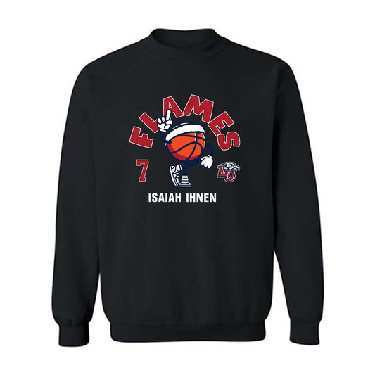 Liberty - NCAA Men's Basketball : Isaiah Ihnen - Fashion Shersey Crewneck Sweatshirt-0