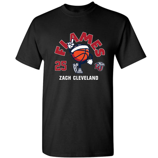 Liberty - NCAA Men's Basketball : Zach Cleveland - Fashion Shersey T-Shirt-0