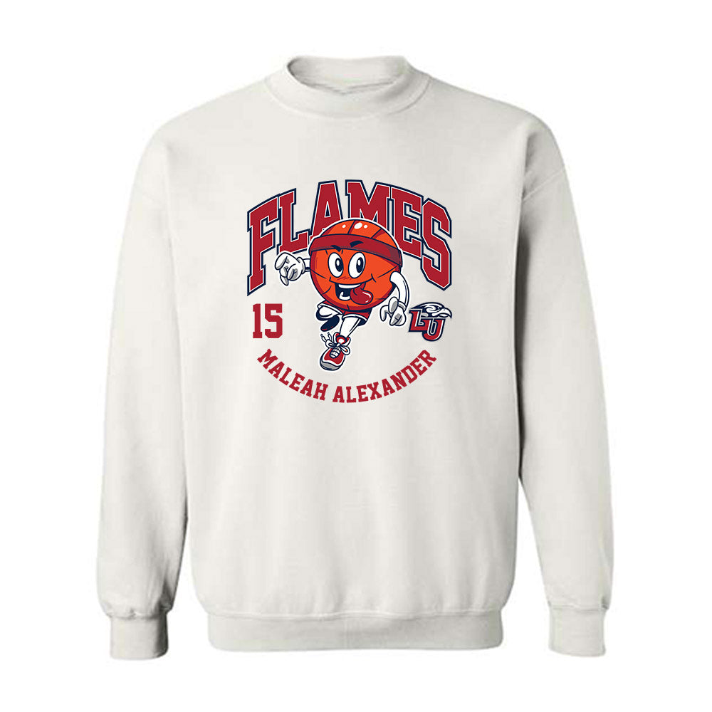 Liberty - NCAA Women's Basketball : Maleah Alexander - Fashion Shersey Crewneck Sweatshirt