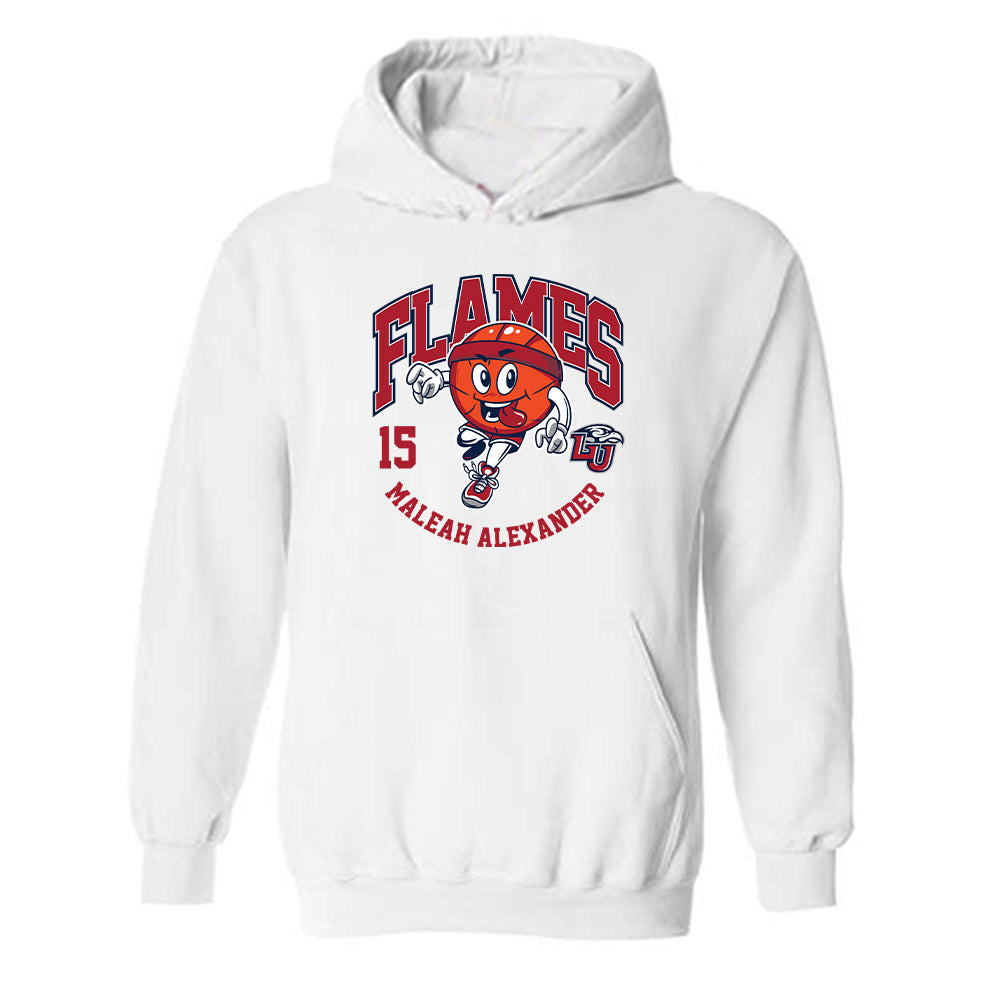 Liberty - NCAA Women's Basketball : Maleah Alexander - Fashion Shersey Hooded Sweatshirt