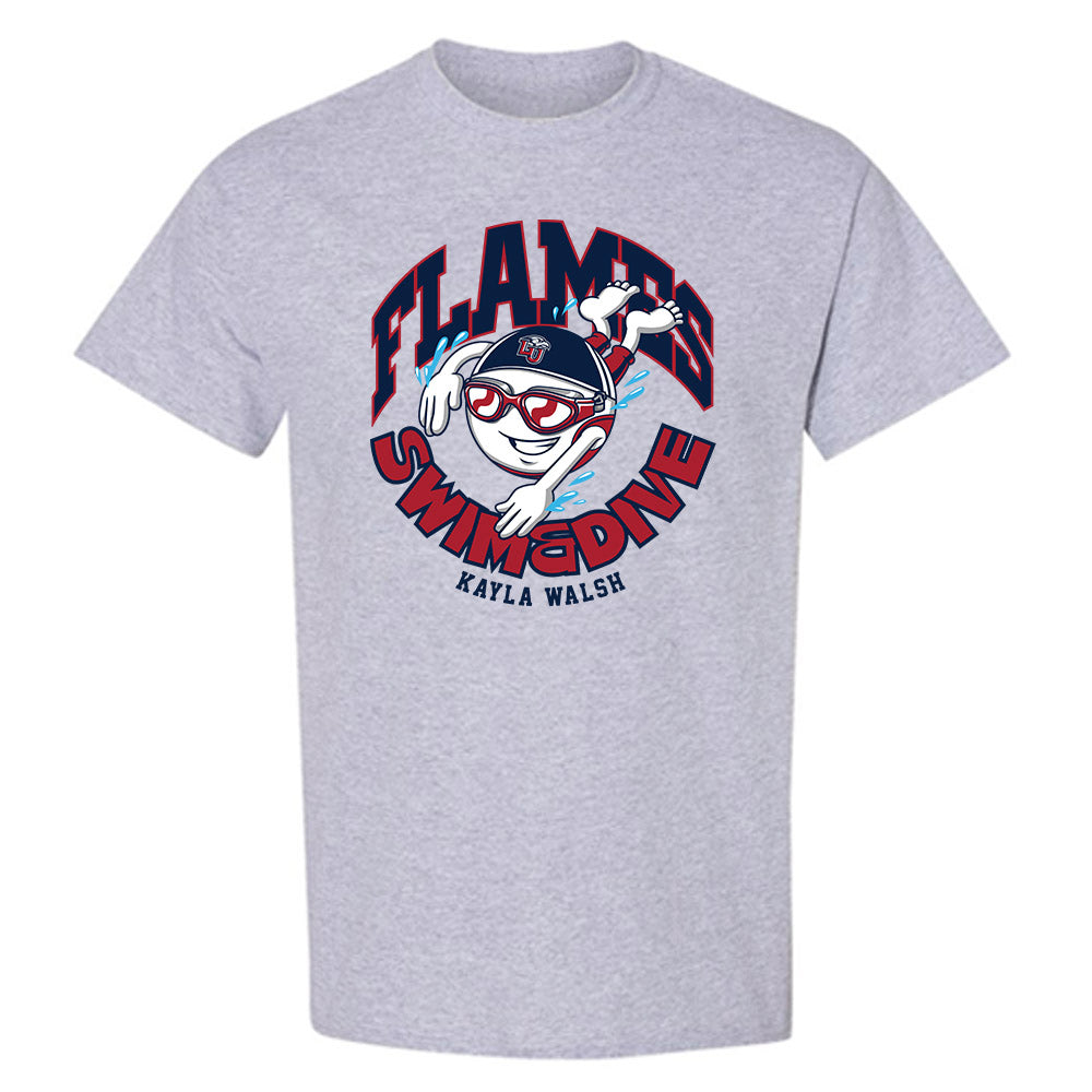 Liberty - NCAA Women's Swimming & Diving : Kayla Walsh - Fashion Shersey T-Shirt-0