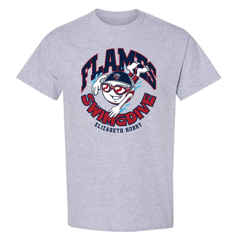 Liberty - NCAA Women's Swimming & Diving : Elizabeth Hobby - Fashion Shersey T-Shirt-0