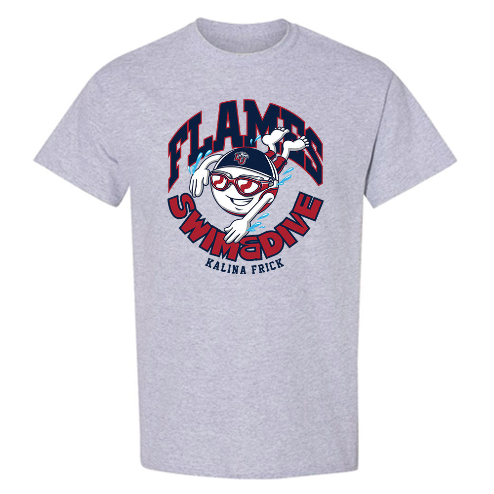 Liberty - NCAA Women's Swimming & Diving : Kalina Frick - Fashion Shersey T-Shirt-0