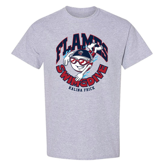 Liberty - NCAA Women's Swimming & Diving : Kalina Frick - Fashion Shersey T-Shirt-0