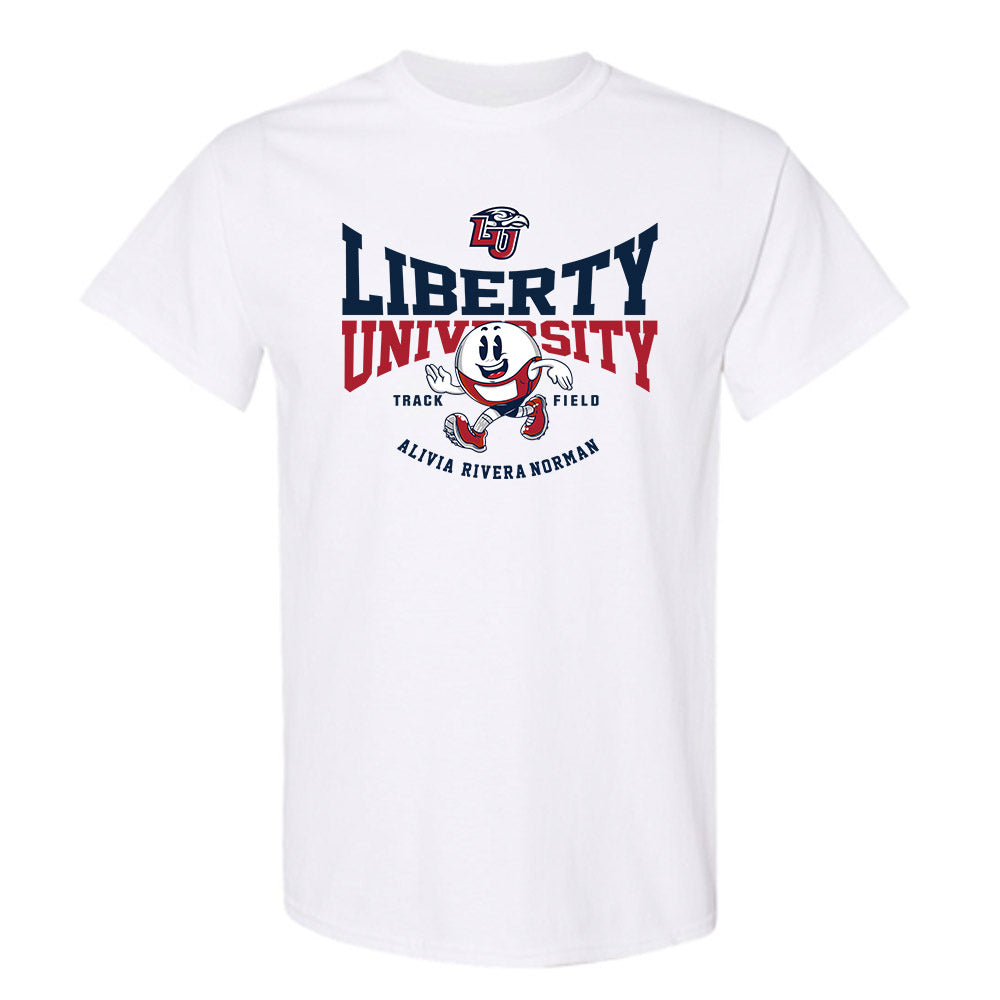 Liberty - NCAA Women's Track & Field : Alivia Rivera-Norman - Fashion Shersey T-Shirt-0