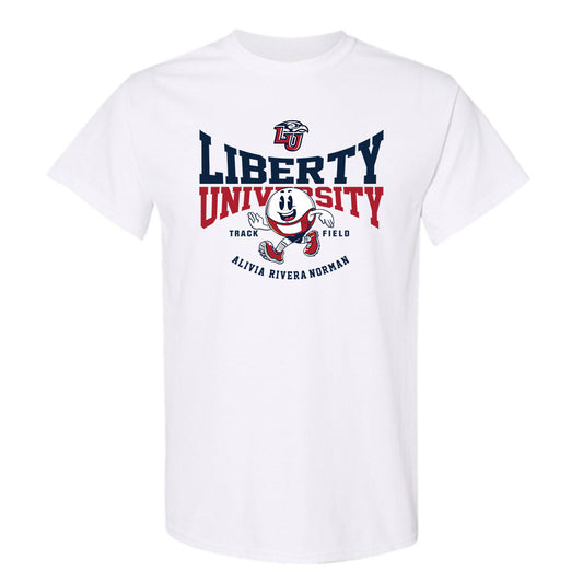 Liberty - NCAA Women's Track & Field : Alivia Rivera-Norman - Fashion Shersey T-Shirt-0