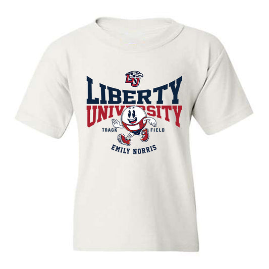 Liberty - NCAA Women's Track & Field : Emily Norris - Fashion Shersey Youth T-Shirt-0