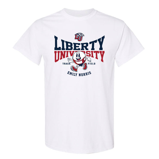 Liberty - NCAA Women's Track & Field : Emily Norris - Fashion Shersey T-Shirt-0