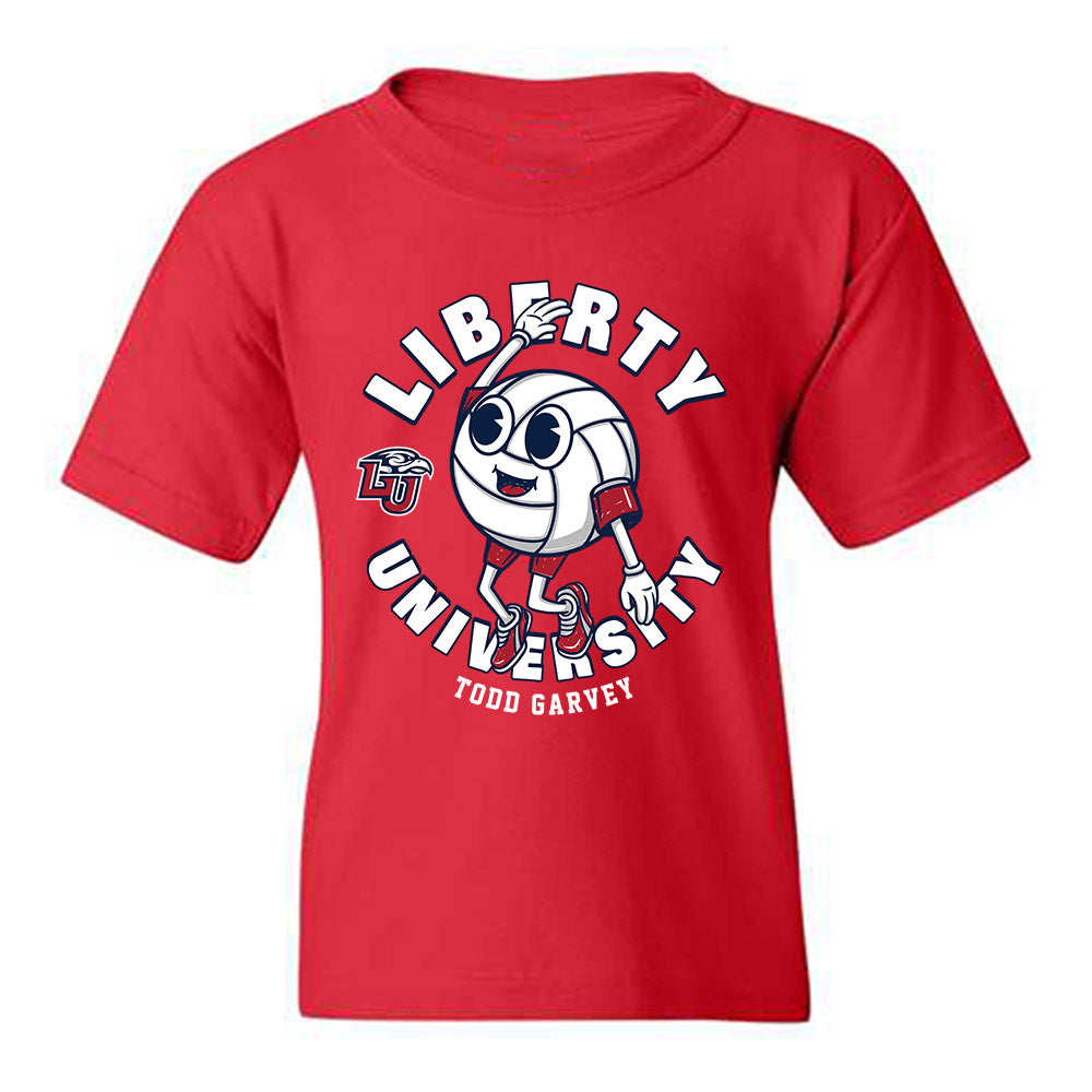 Liberty - NCAA Women's Volleyball : Todd Garvey - Fashion Shersey Youth T-Shirt-0