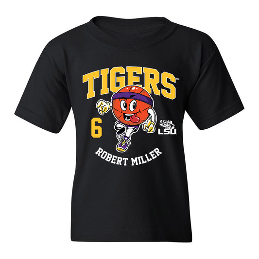 LSU - NCAA Men's Basketball : Robert Miller - Fashion Shersey Youth T-Shirt