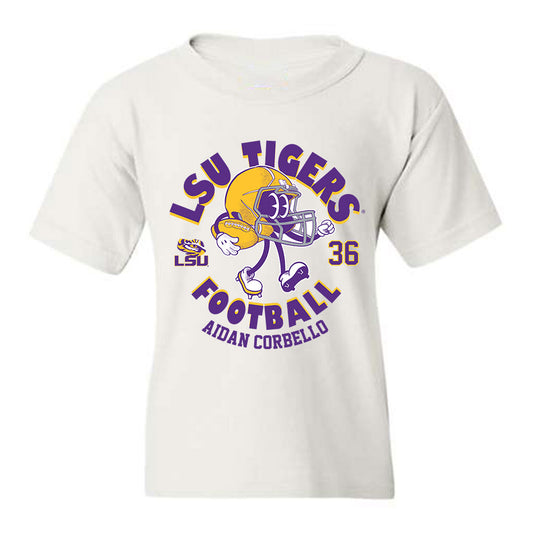 LSU - NCAA Football : Aidan Corbello - Fashion Shersey Youth T-Shirt