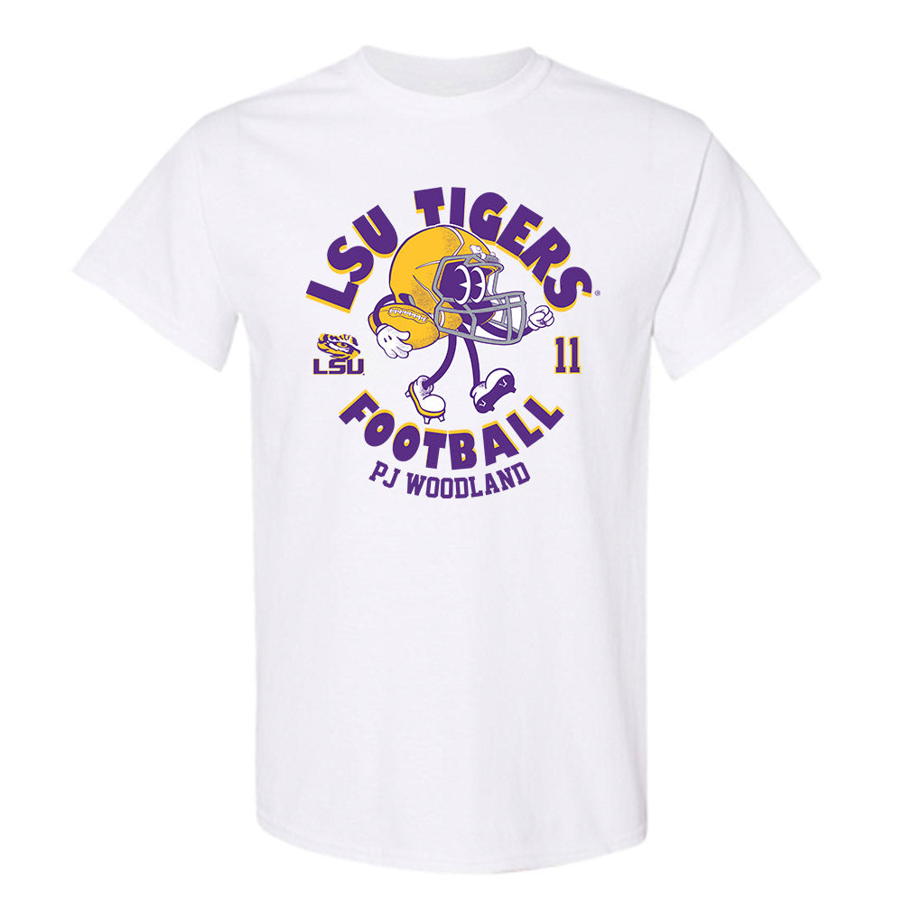 LSU - NCAA Football : PJ Woodland - Fashion Shersey T-Shirt