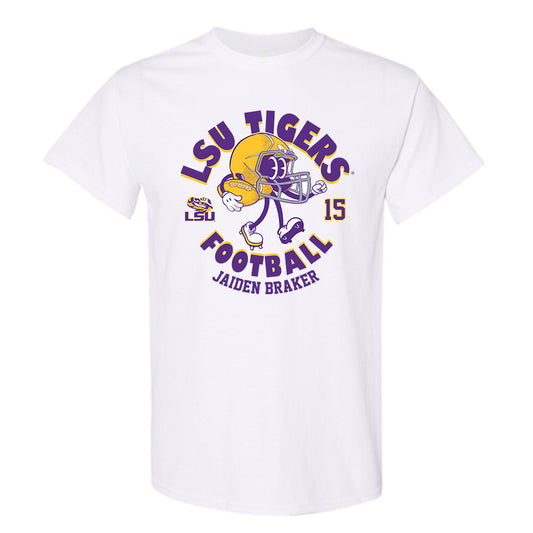 LSU - NCAA Football : Jaiden Braker - Fashion Shersey T-Shirt-0
