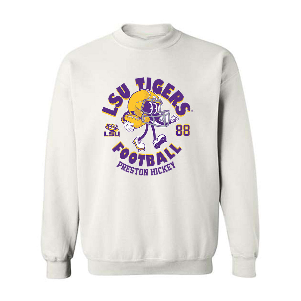 LSU - NCAA Football : Preston Hickey - Fashion Shersey Crewneck Sweatshirt