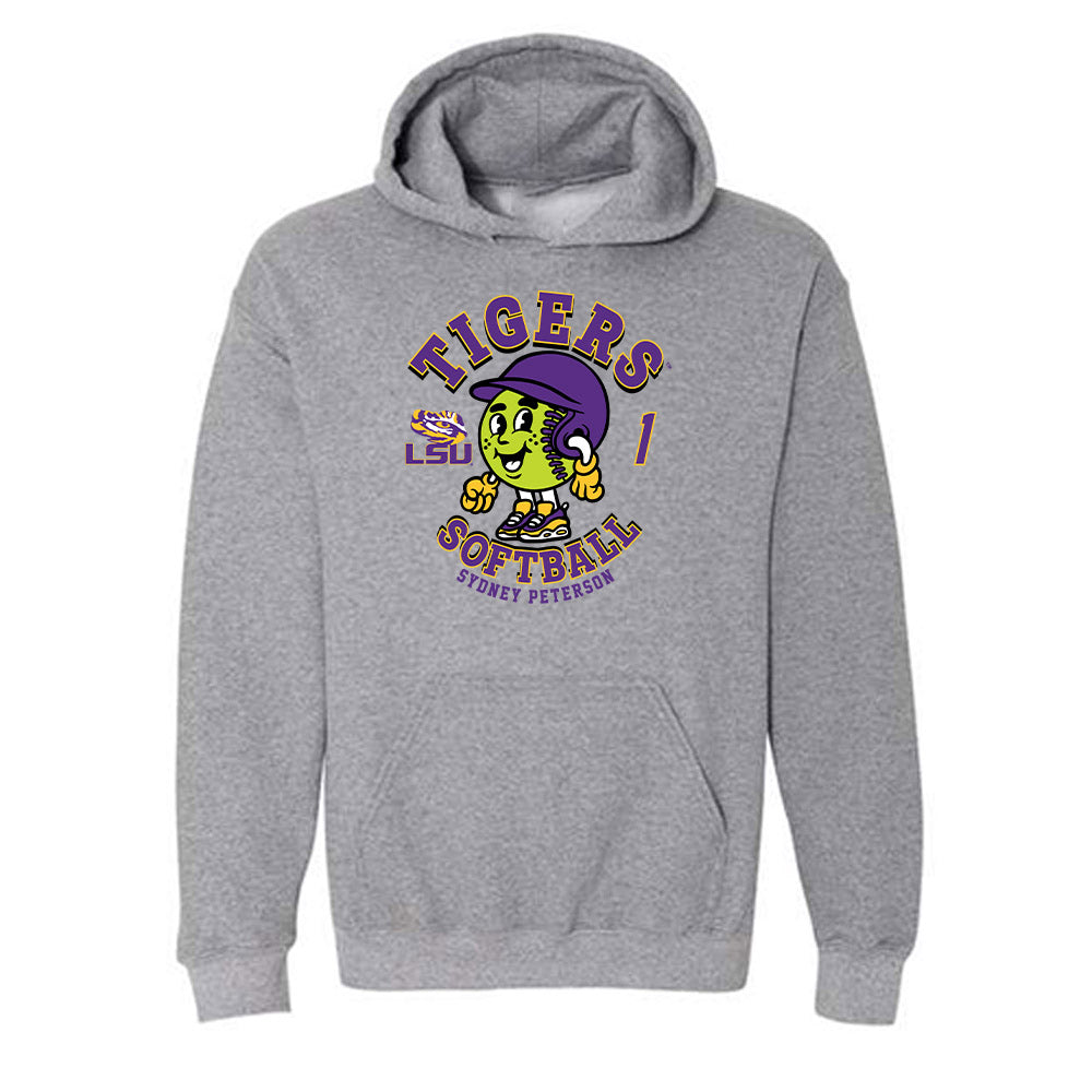 LSU - NCAA Softball : Sydney Peterson - Hooded Sweatshirt Fashion Shersey