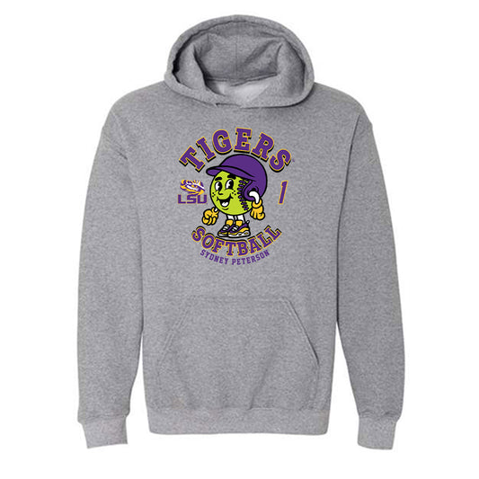 LSU - NCAA Softball : Sydney Peterson - Hooded Sweatshirt Fashion Shersey