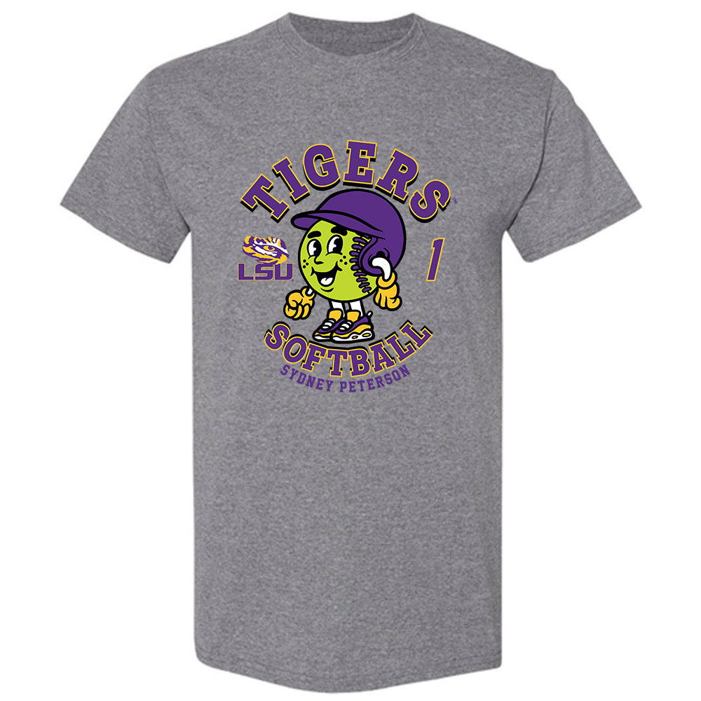 LSU - NCAA Softball : Sydney Peterson - T-Shirt Fashion Shersey