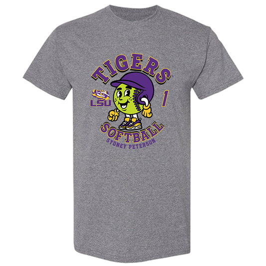 LSU - NCAA Softball : Sydney Peterson - T-Shirt Fashion Shersey