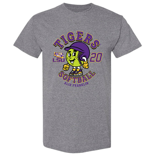 LSU - NCAA Softball : alix franklin - Fashion Shersey T-Shirt-0